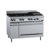 VERR Oven with Six Burners & 300mm Char Broiler VOV-SB6-CBR3.