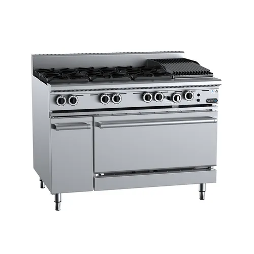 VERR Oven with Six Burners & 300mm Char Broiler VOV-SB6-CBR3.