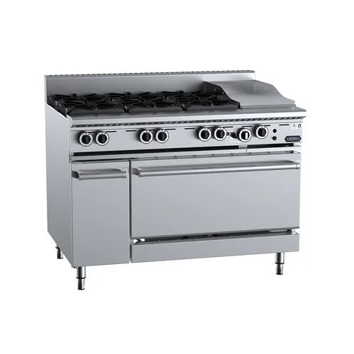 VERR Oven with Six Burners & 300mm Grill Plate VOV-SB6-GRP3.