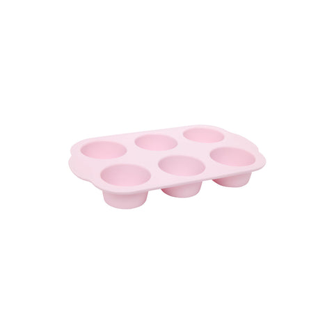 WILTSHIRE MUFFIN PAN-6 CUP SILICONE PINK - Hospitality Connect