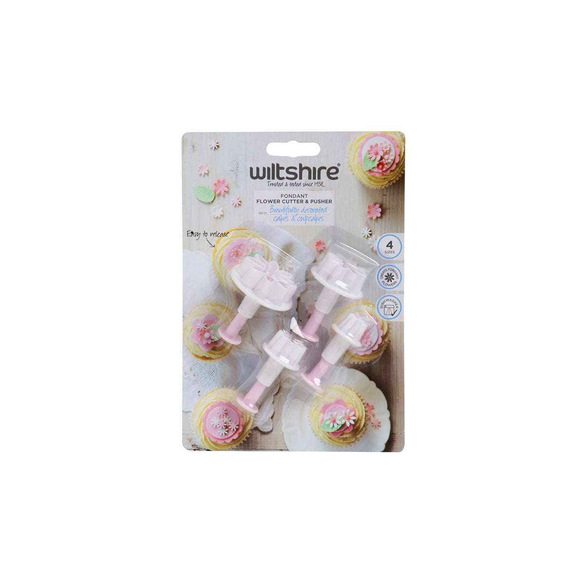 WILTSHIRE FLOWER CUTTER AND PUSHER 4PC SET - Hospitality Connect