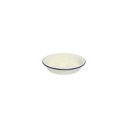 WILTSHIRE PIE DISH-ENAMEL ROUND BLUE RIM 195x20mm - Hospitality Connect