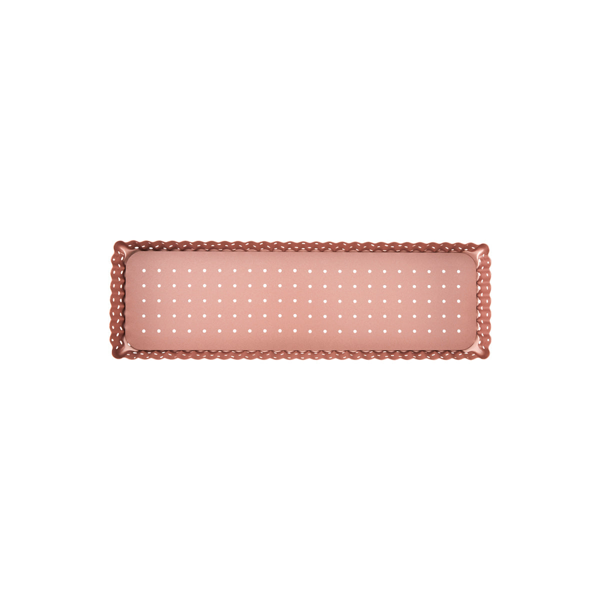 WILTSHIRE QUICHE PAN-PERF FLUTED ROSE GOLD 345x105x25mm N/S - Hospitality Connect