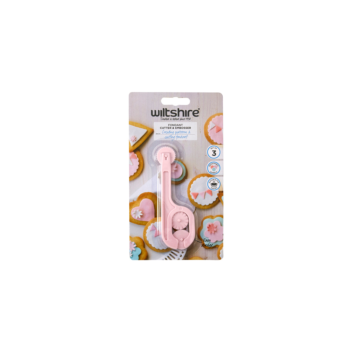 WILTSHIRE PASTRY & FONDANT CUTTER 3PC SET - Hospitality Connect