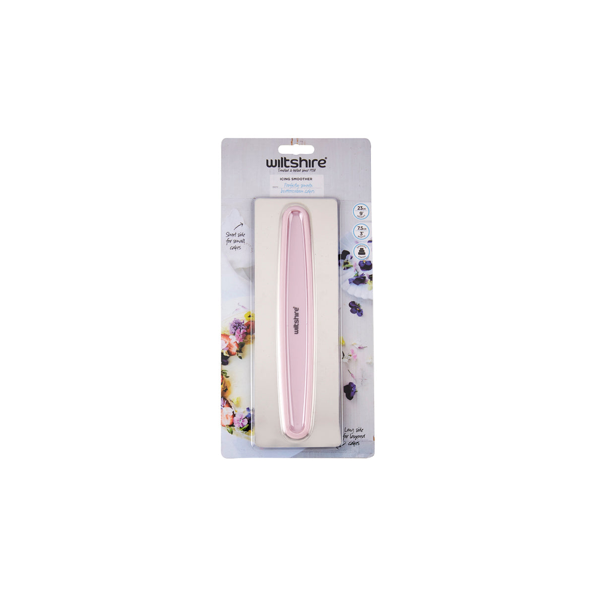 WILTSHIRE ICING SMOOTHER/SCRAPER 230x75mm - Hospitality Connect