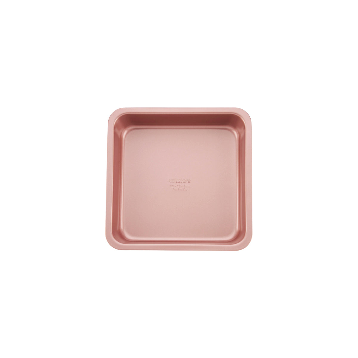WILTSHIRE CAKE PAN-SQUARE ROSE GOLD 230x230x50mm NON-STICK - Hospitality Connect