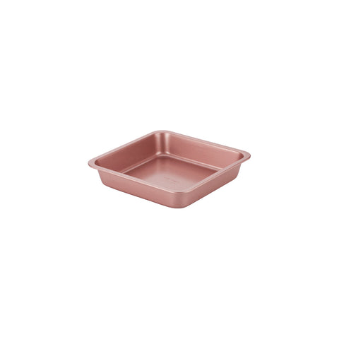 WILTSHIRE CAKE PAN-SQUARE ROSE GOLD 230x230x50mm NON-STICK - Hospitality Connect