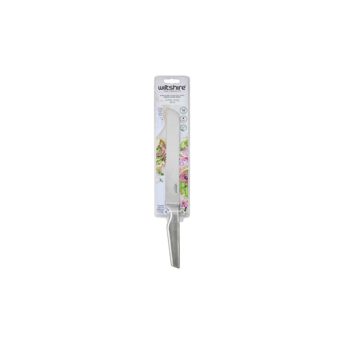 WILTSHIRE BREAD KNIFE-S/S 200mm - Hospitality Connect