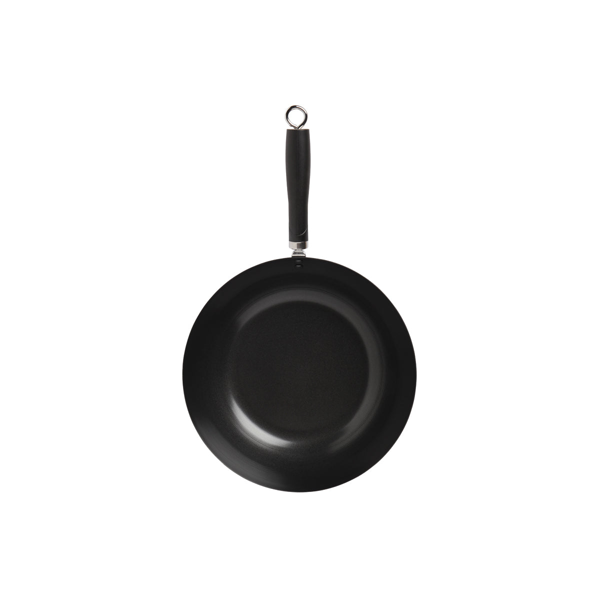 WILTSHIRE SOHO WOK- CARBON STEEL BLK 300mm NON-STICK - Hospitality Connect