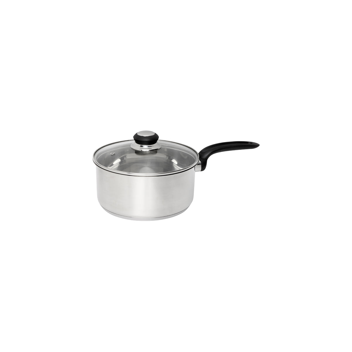 WILTSHIRE CLASSIC SAUCEPAN 160mm W/GLASS LID - Hospitality Connect