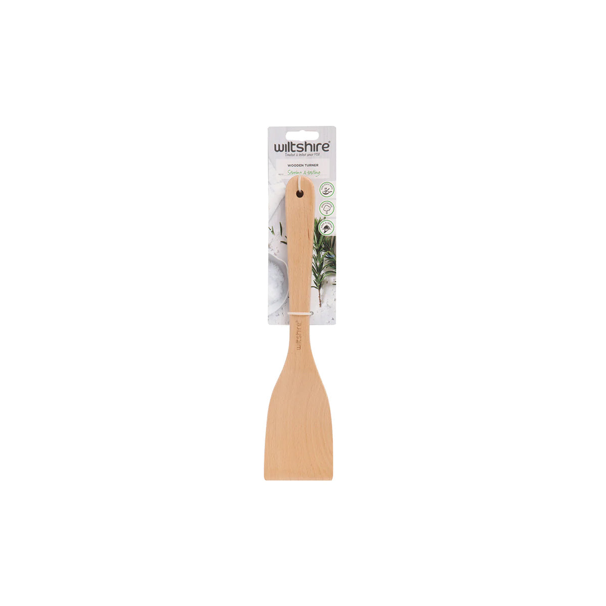 WILTSHIRE SOLID TURNER-BEECHWOOD 305mm - Hospitality Connect