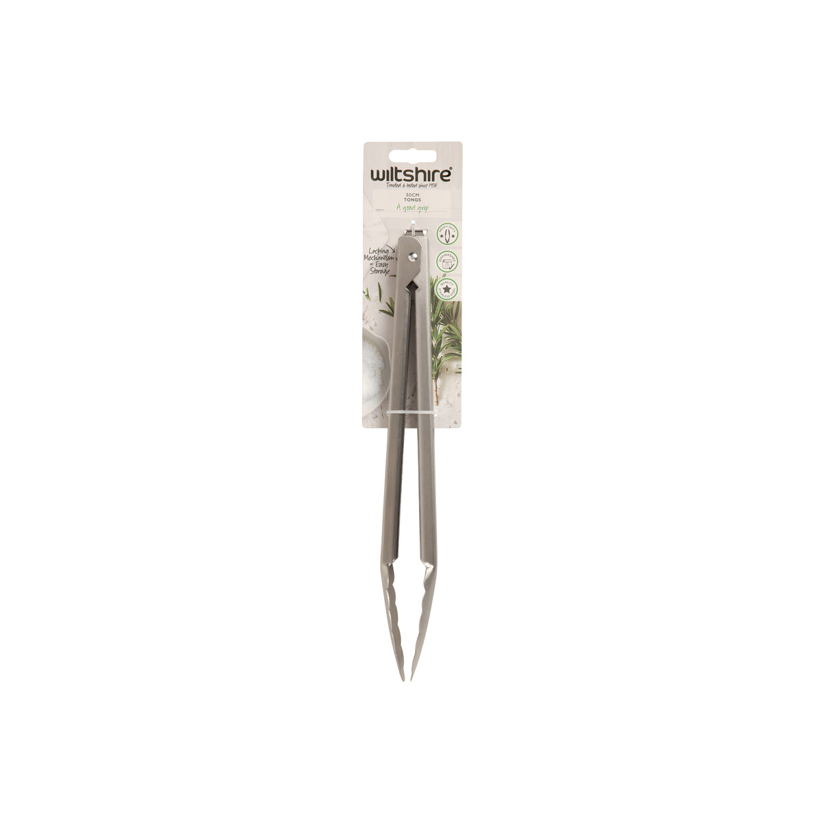 WILTSHIRE HEAVY DUTY TONGS-S/S 300mm - Hospitality Connect