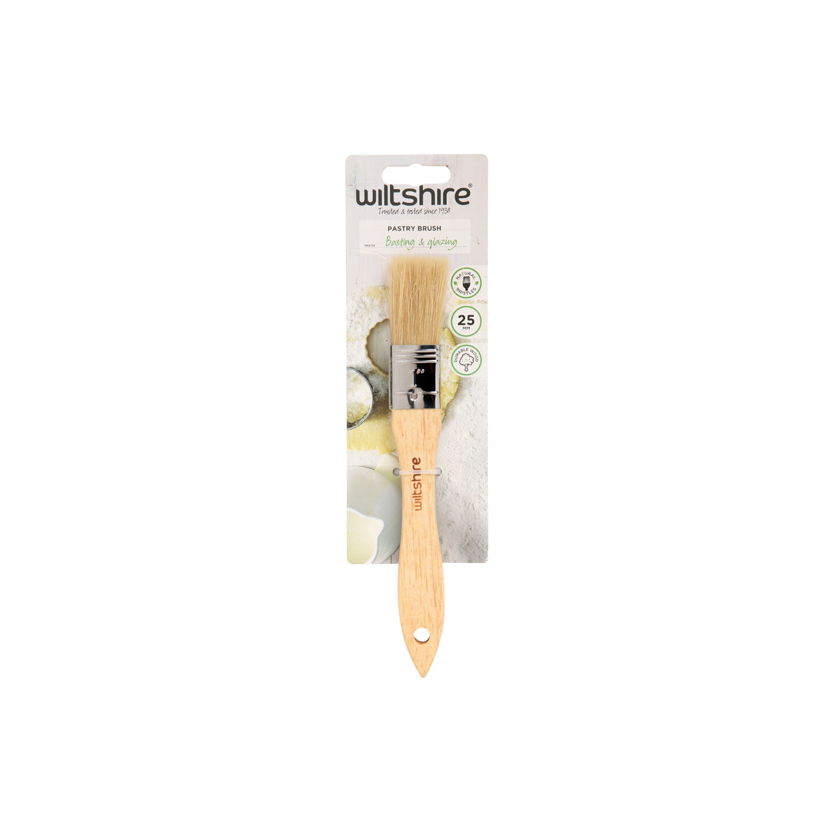 WILTSHIRE PASTRY BRUSH-NATURAL 25mm - Hospitality Connect