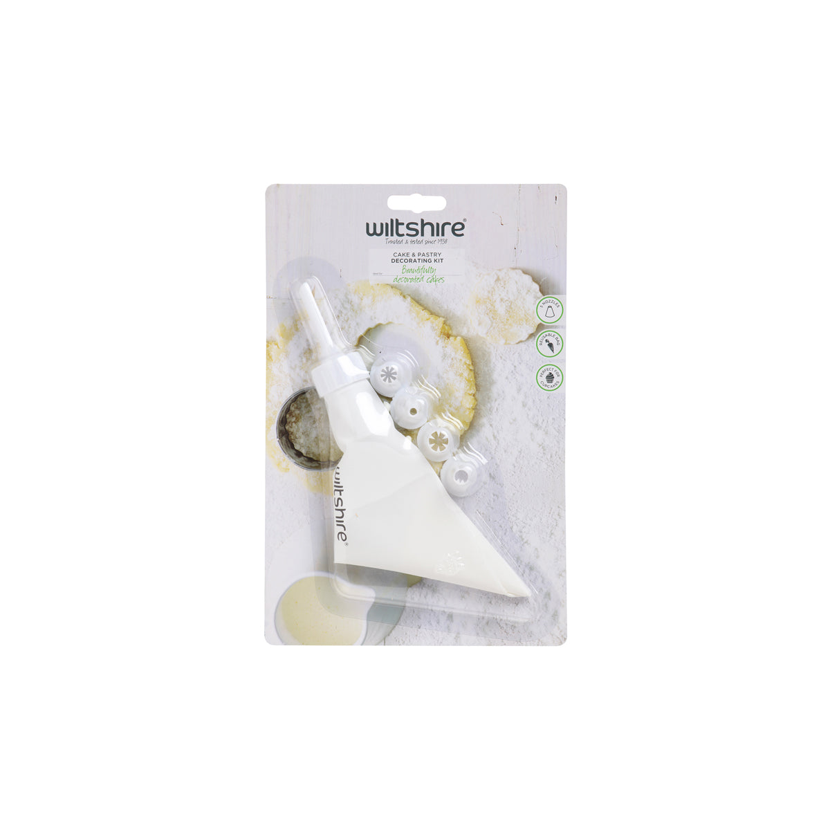 WILTSHIRE CAKE & PASTRY DECORATING KIT 6PC SET - Hospitality Connect