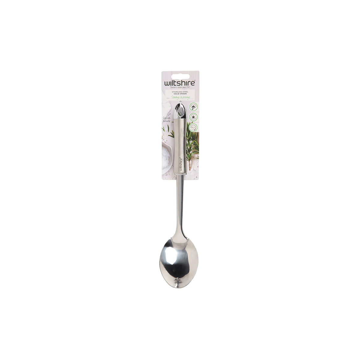 WILTSHIRE INDUSTRIAL SOLID SPOON-S/S - Hospitality Connect