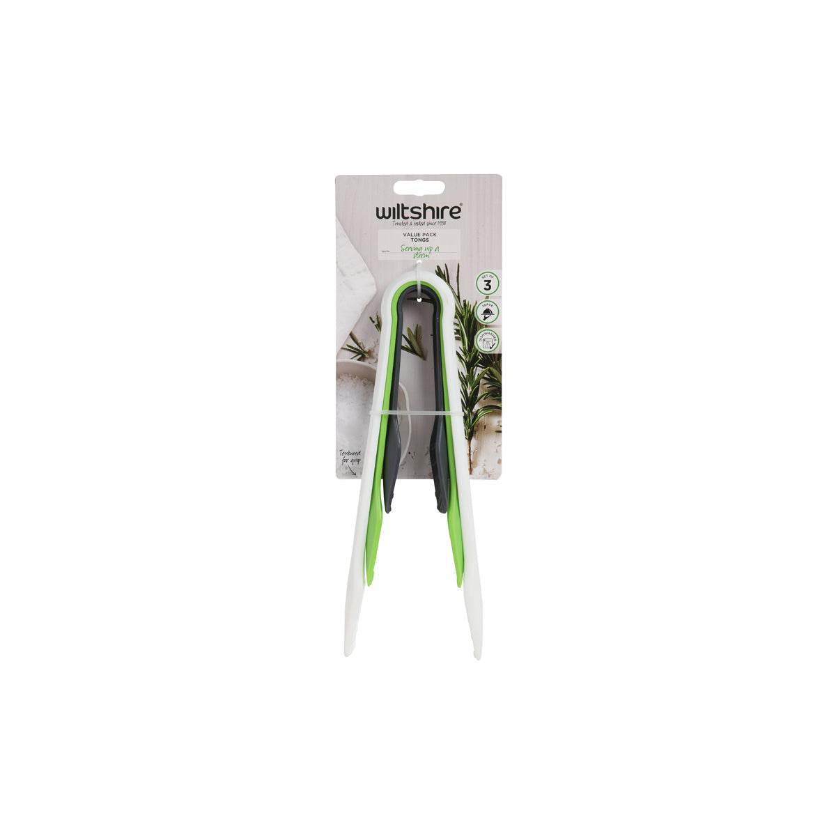 WILTSHIRE TONGS 3PC SET - Hospitality Connect
