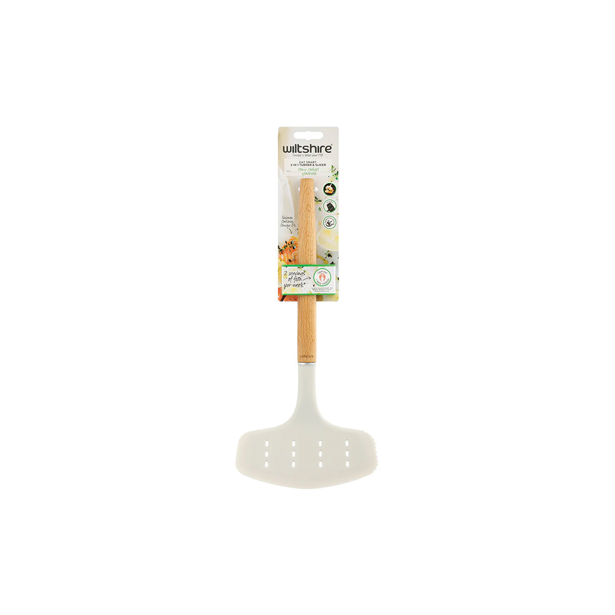 WILTSHIRE EAT SMART 2 IN 1 TURNER & SLICER NON-STICK - Hospitality Connect