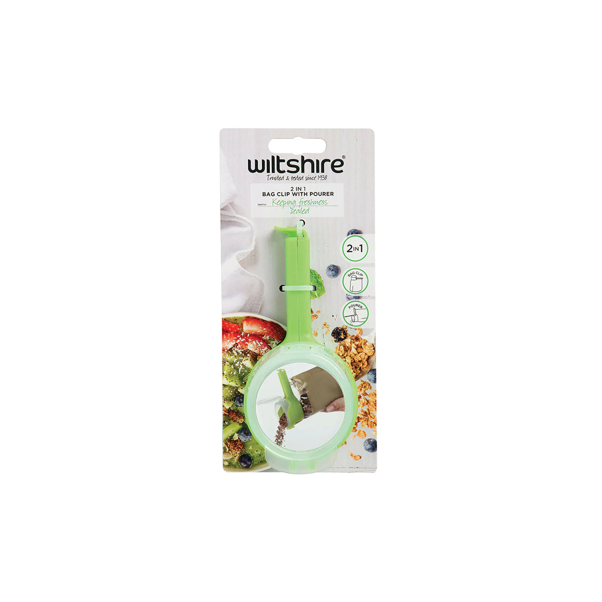WILTSHIRE 2 IN 1 BAG CLIP AND POURER - Hospitality Connect