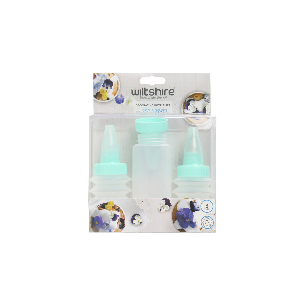 WILTSHIRE SQUEEZE BOTTLE ICING 3PC SET - Hospitality Connect