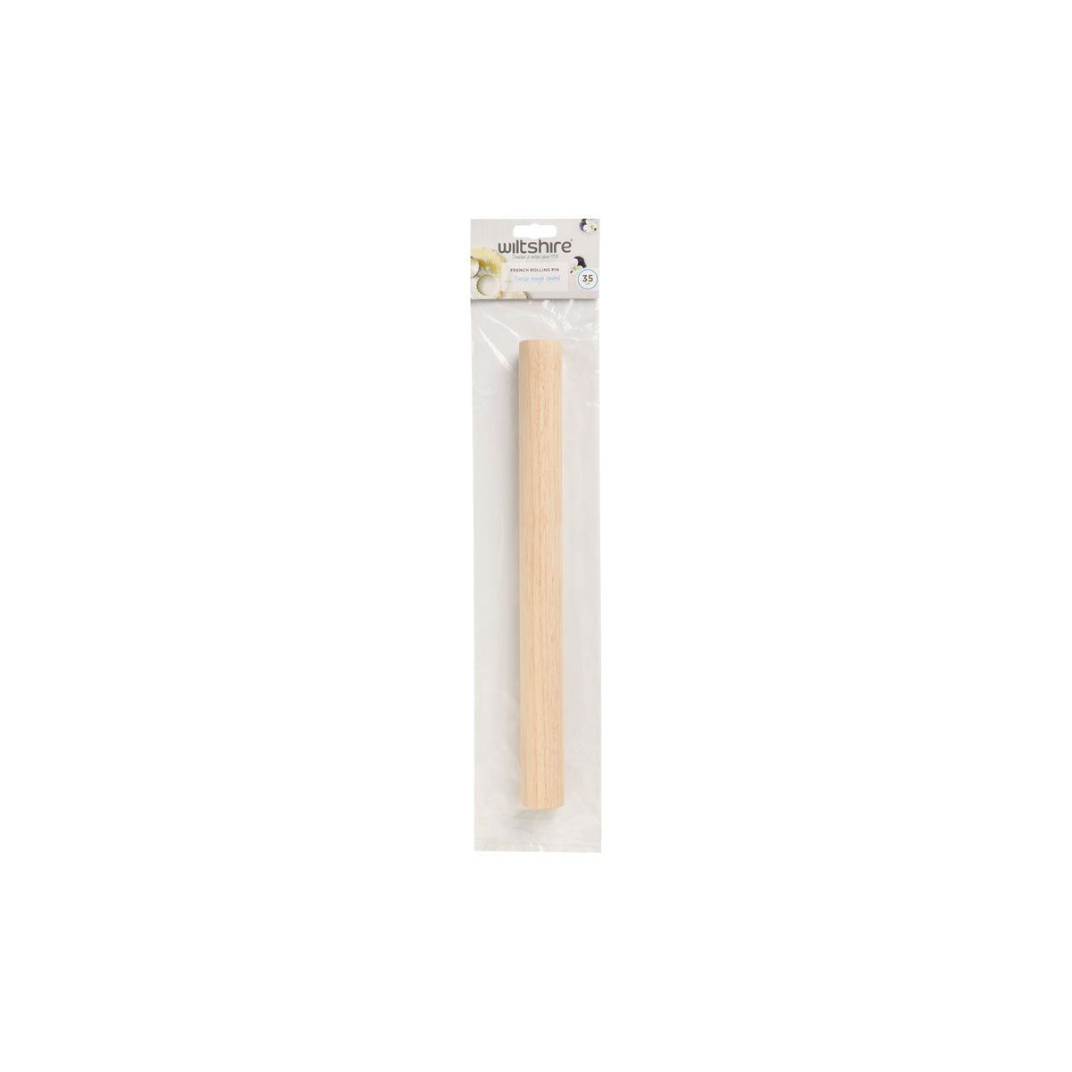 WILTSHIRE ROLLING PIN-BEECHWOOD 300mm - Hospitality Connect