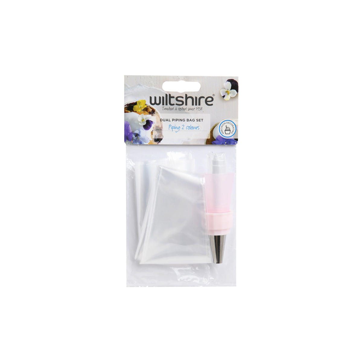 WILTSHIRE DUAL PIPING BAG 4PC SET - Hospitality Connect