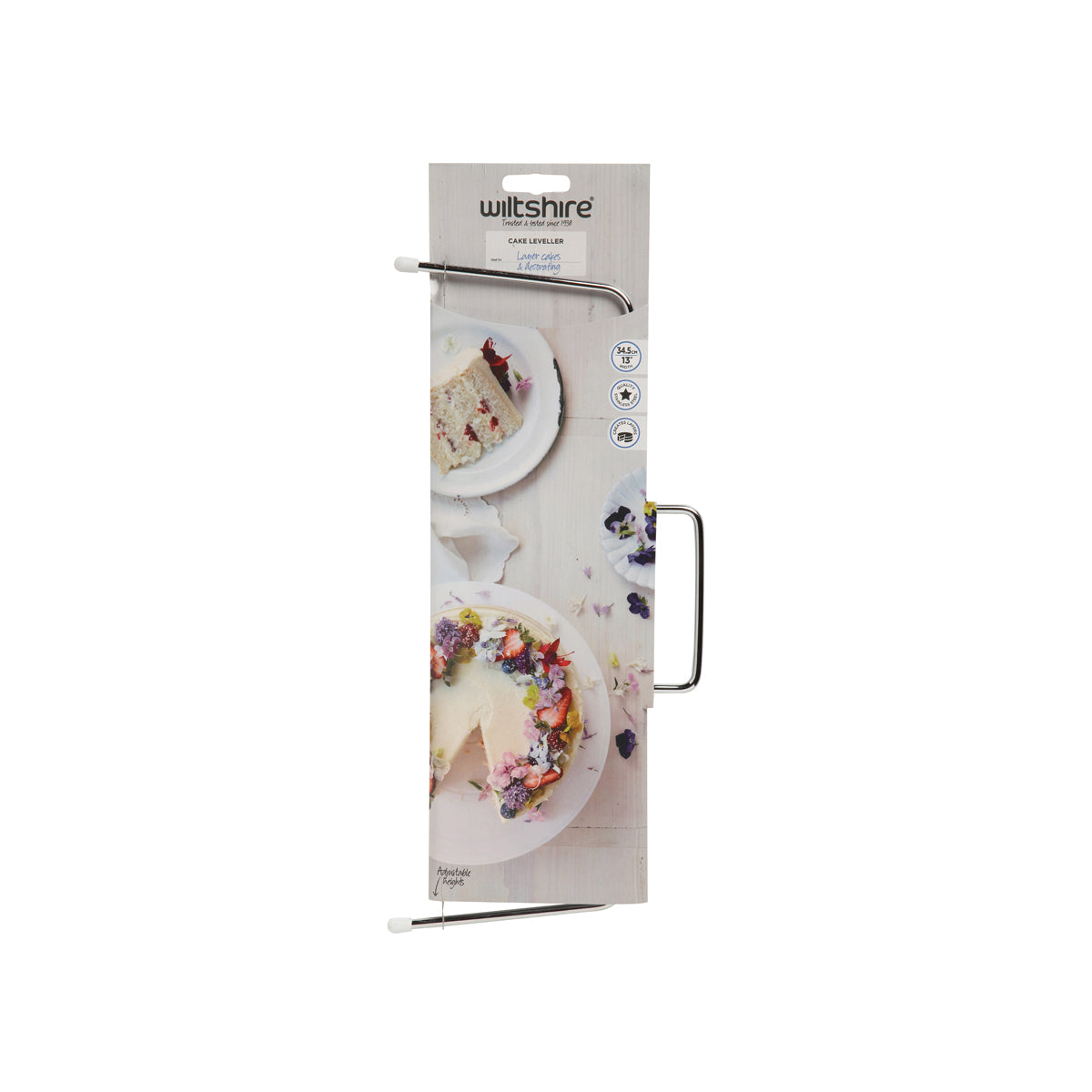 WILTSHIRE CAKE LEVELLER-S/S 345mm - Hospitality Connect