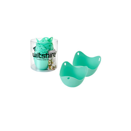 WILTSHIRE SILICONE EGG POACHER 2PK - Hospitality Connect