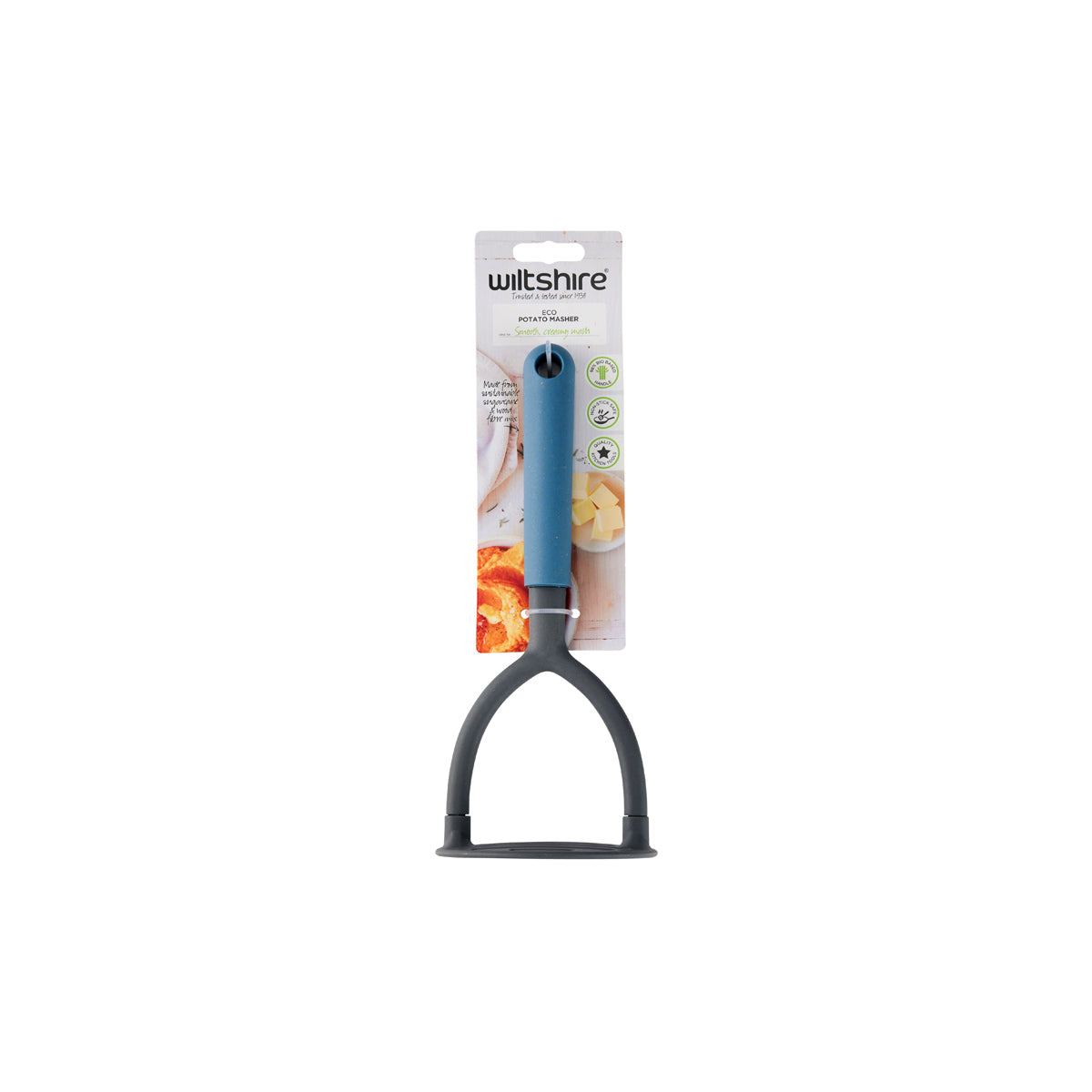 WILTSHIRE ECO FRIENDLY POTATO MASHER NON-STICK - Hospitality Connect