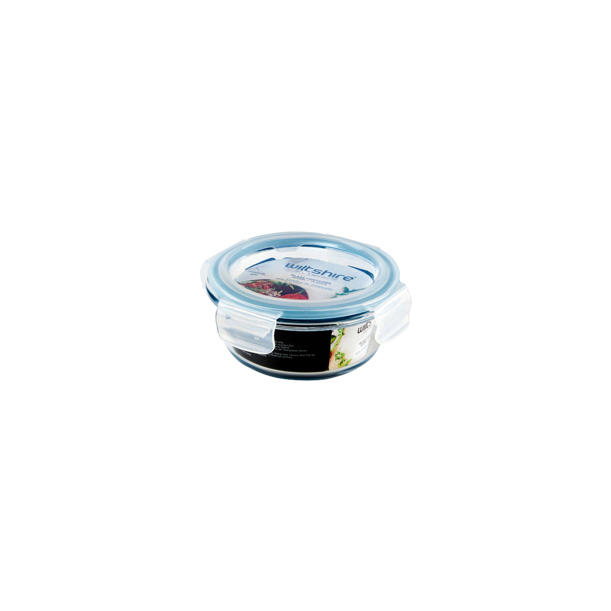 WILTSHIRE ROUND GLASS CONTAINER 400ml - Hospitality Connect