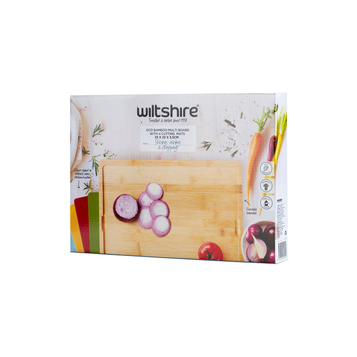 WILTSHIRE ECO BAMBOO MULTI BOARD 350x250x35mm - Hospitality Connect
