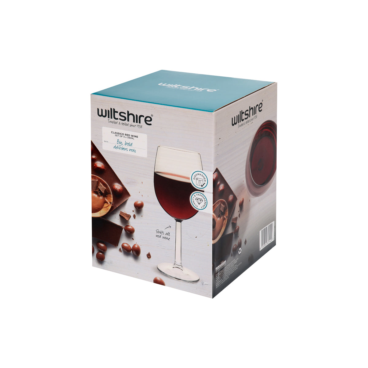 WILTSHIRE CLASSICO RED WINE 395ml Box of 4 - Hospitality Connect