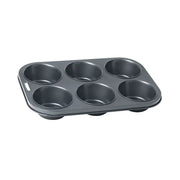 WILTSHIRE MUFFIN PAN-6 CUP EASYBAKE TEXAS NON-STICK - Hospitality Connect