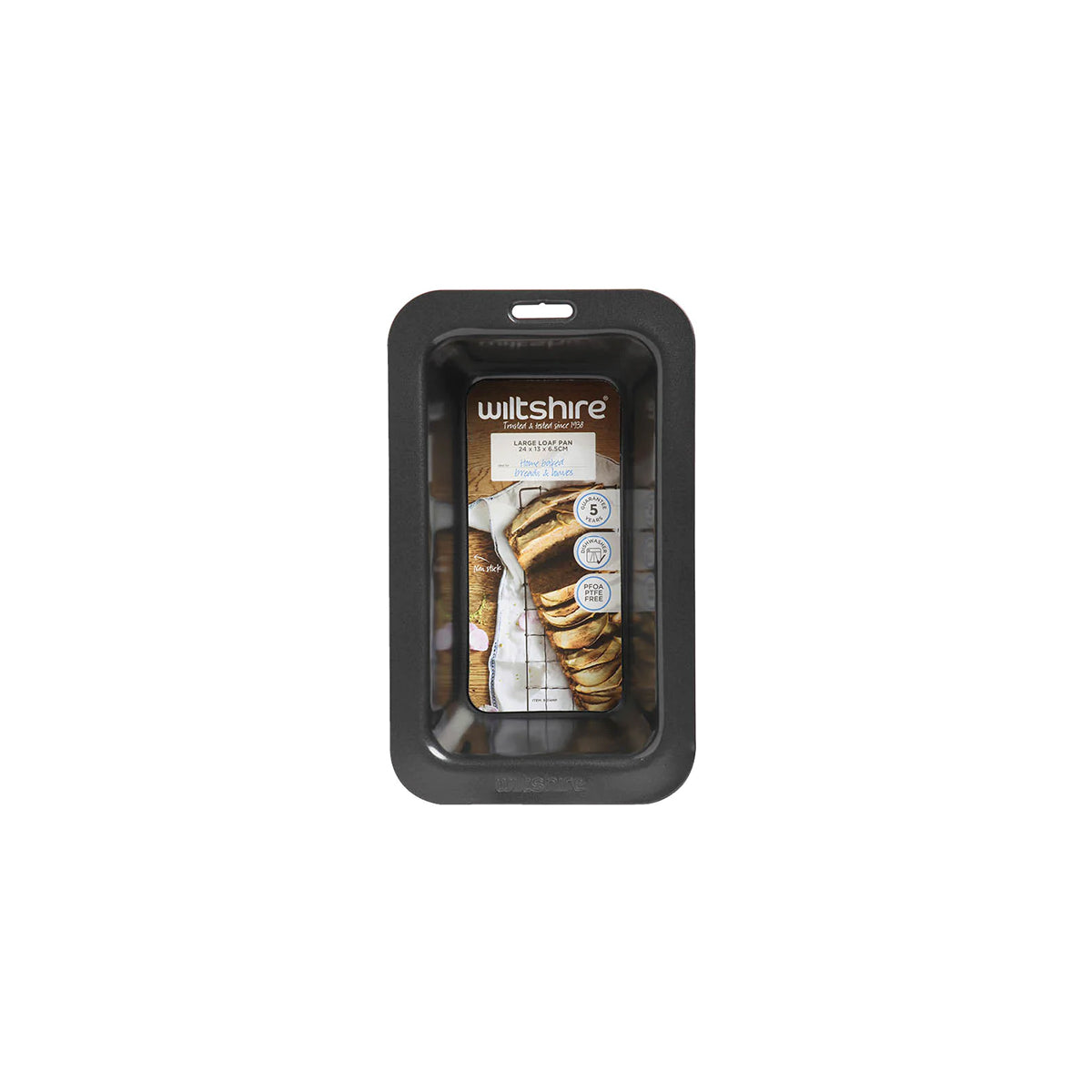 WILTSHIRE LOAF PAN-EASYBAKE 240x130x65mm NON-STICK - Hospitality Connect