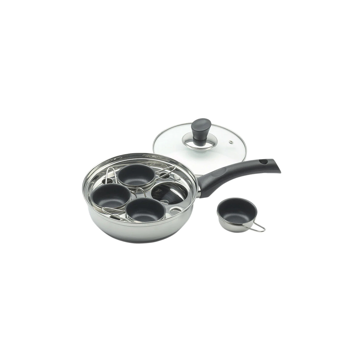 WILTSHIRE SOHO EGG POACHER-18/10 S/S 4 CUP NON-STICK - Hospitality Connect