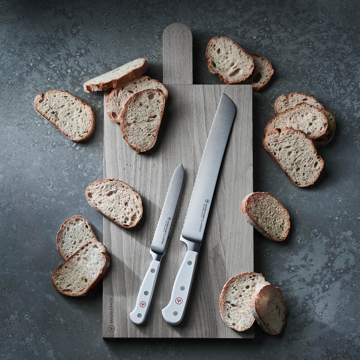 WUSTHOF CLASSIC IKON CRÔME BREAD KNIFE 230mm (1040431023W) - Hospitality Connect