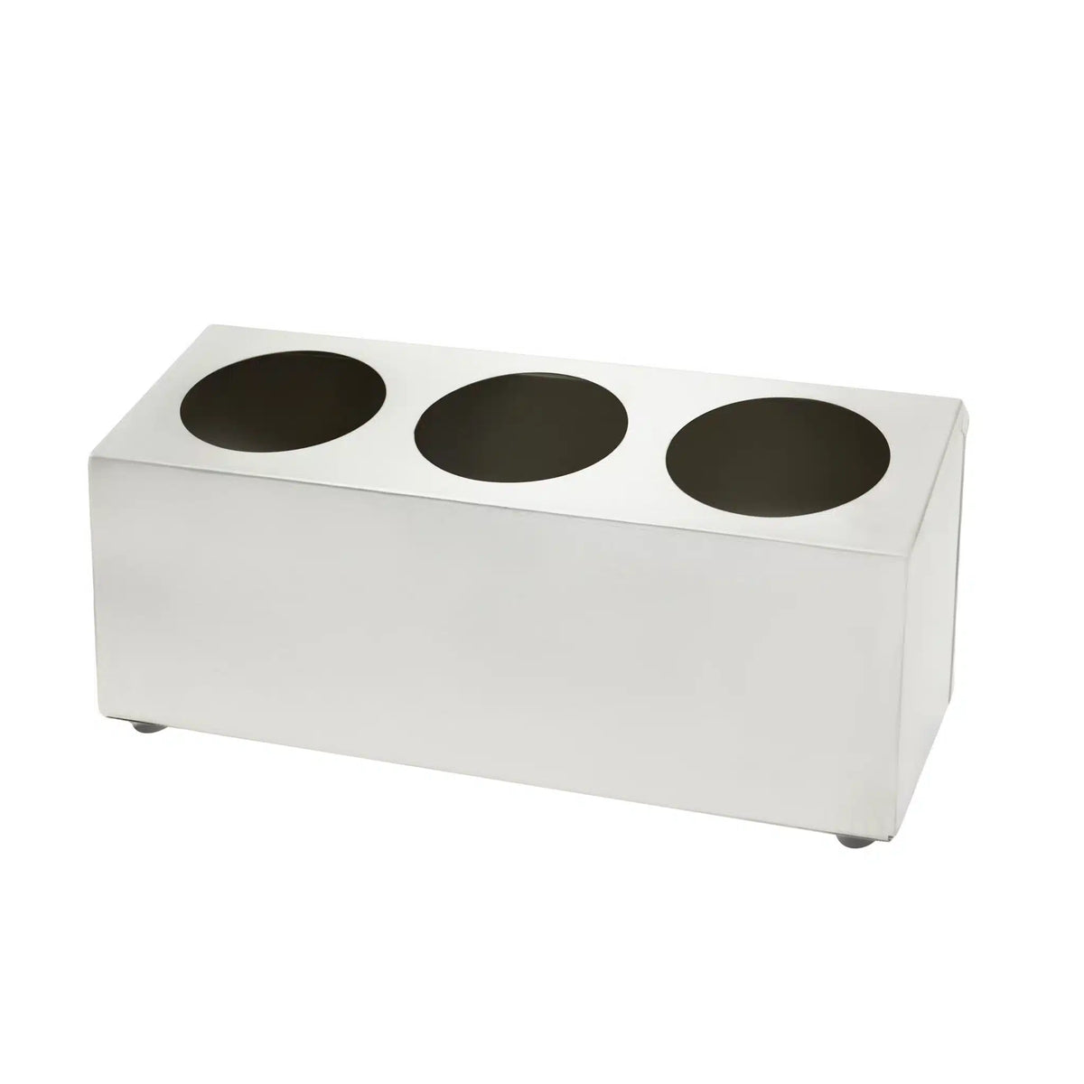 KH CUTLERY CYLINDER HOLDER S/STEEL 3 HOLE