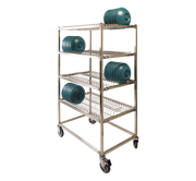 Aladdin Temp-Rite Dome Storage trolly frame Y104SS - Hospitality Connect