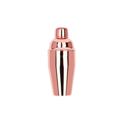ZANZI CLASSIC CLUB COCKTAIL SHAKER 3pc ROSE GOLD 300ml - Hospitality Connect