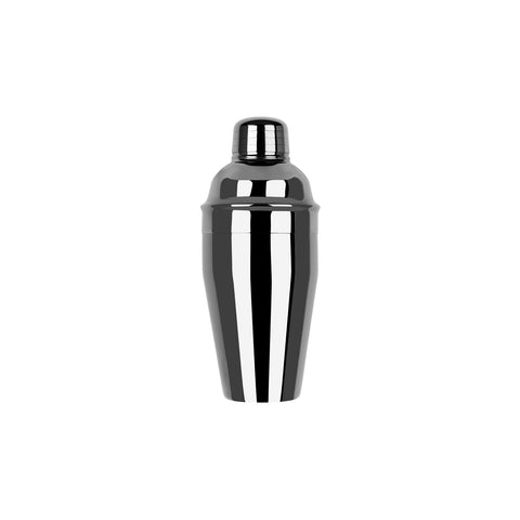 ZANZI CLASSIC CLUB COCKTAIL SHAKER 3pc GUN METAL 300ml - Hospitality Connect