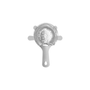 ZANZI 4 PRONG HAWTHORN STRAINER w/FLAT HDL S/S 110x105x13mm - Hospitality Connect