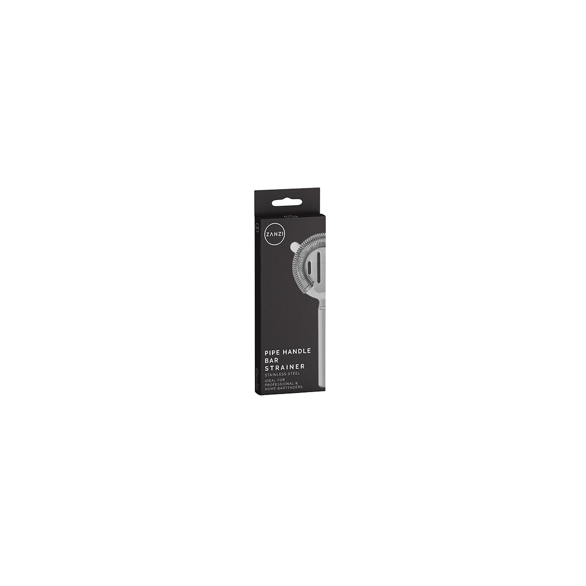 ZANZI PIPE HANDLE BAR STRAINER S/S 202x95x20mm - Hospitality Connect