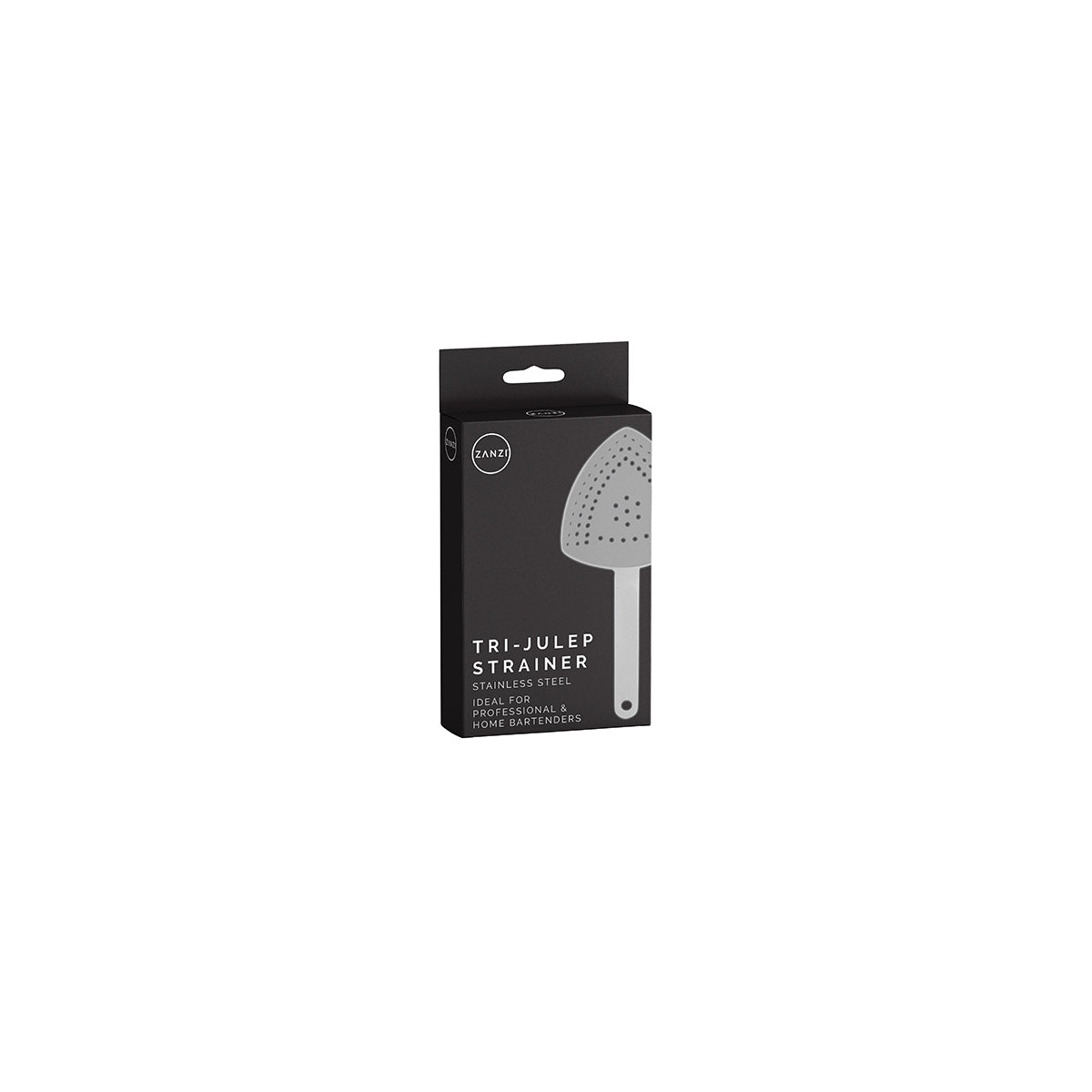 ZANZI TRI-JULEP STRAINER S/S 163x97x16mm - Hospitality Connect