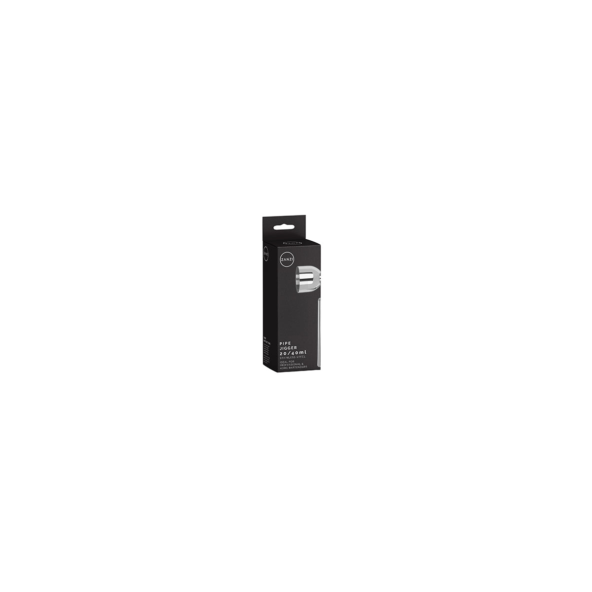 ZANZI PIPE JIGGER w/HDL S/S 20/40ml - Hospitality Connect