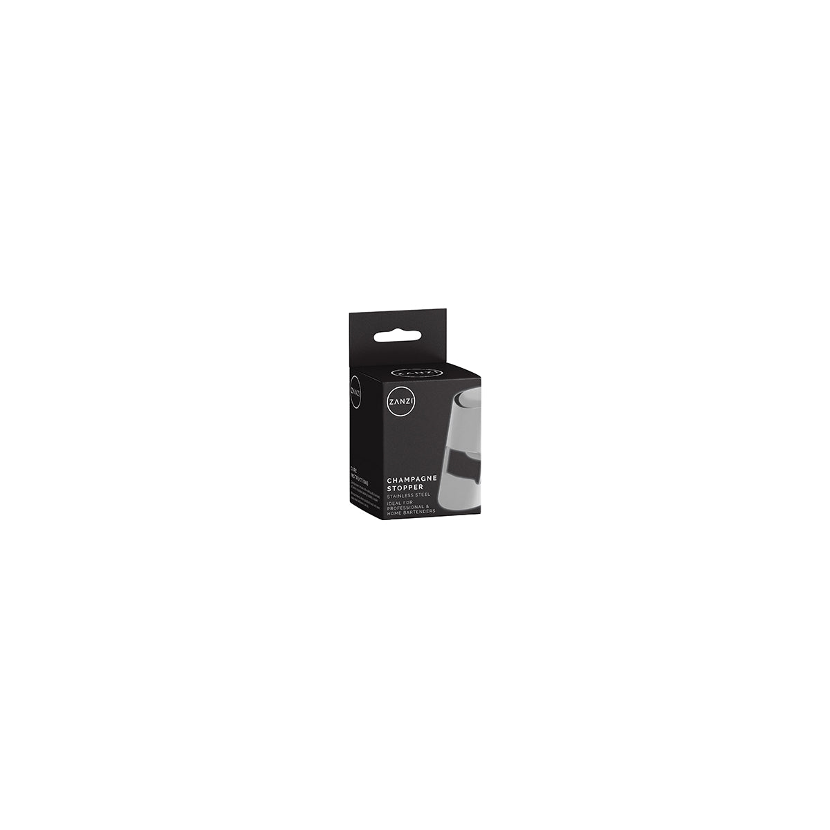 ZANZI CHAMPAGNE STOPPER S/S 60x40x45mm - Hospitality Connect