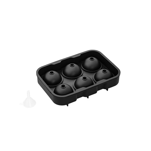 ZANZI SPHERICAL ICE MOULD SILICONE 6x46mm BLK - Hospitality Connect
