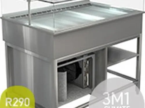 Cossiga LP Plus Freestanding Solid Front Refrigerated 900mm LPRF9 - Hospitality Connect