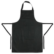 Whites Chefs Whites Bib Apron Polycotton Black - A279 (Pack 5)SA816 - Hospitality Connect