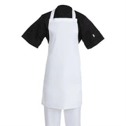 Whites Chefs Whites Bib Apron Polycotton White - 28x38"A521 - Hospitality Connect