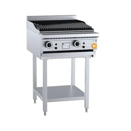 K + 600mm Char Broiler On Stand KCBR-6. - Hospitality Connect