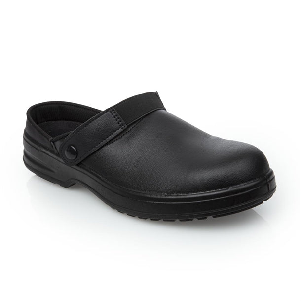 Slipbuster Lite Safety Clog Black - Size 36 - Hospitality Connect